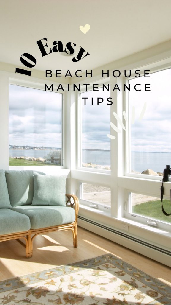 10 Easy Beach House Maintenance Tips